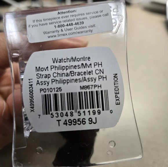 New Unisex Timex Black and Red Expedition Digital Watch - Picture 7 of 8